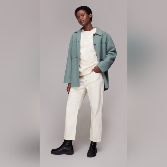 Whistles Creme de la Creme Sweatshirt, Size XS - Picture 4 of 13